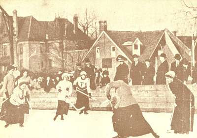 Ladies' Hockey Match 1910