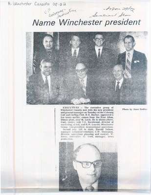 Name Winchester president