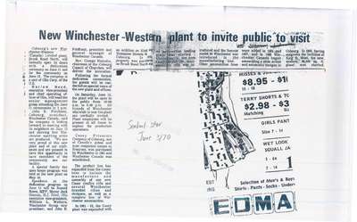 New Winchester-Western plant to invite public to visit