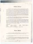 Article entitled, ‘Public Library’