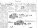 Article entitled, ‘New Books Offer a View of Islam, Terrorism’