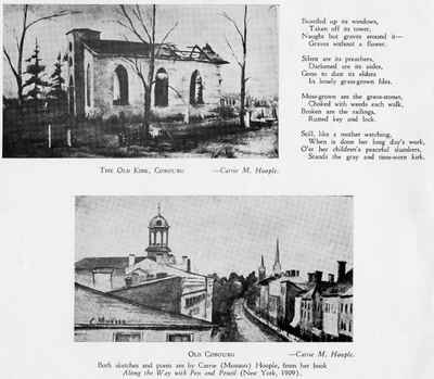 Old Scotch Kirk and old Cobourg poem