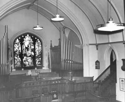 Interior of Trinity United Church