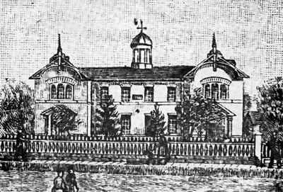 <b>First Cobourg Collegiate - 1871<b>