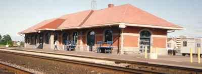 <b>VIA Rail, Cobourg Station - 1992<b>