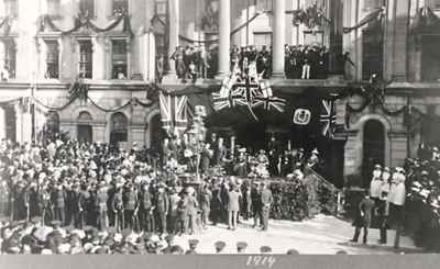 <b>Mayor George Gummow greets Duke of Connaught - 1914<b>