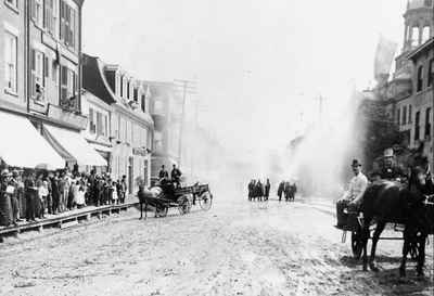 Jaunting Car on King Street West, Cobourg