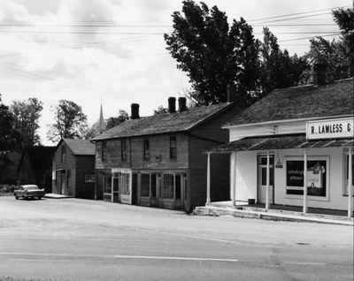 Old stores on Main Street, Grafton