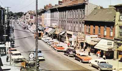 <b>King Street, Cobourg - c.1952<b>