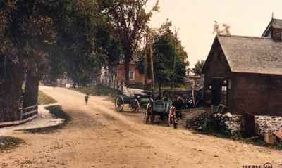 Highway 2, looking west, Grafton