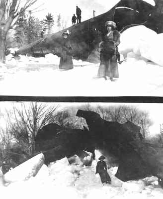 Collapse of the town water tank