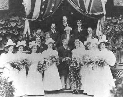 Wedding of Nora Armour to John Drynan