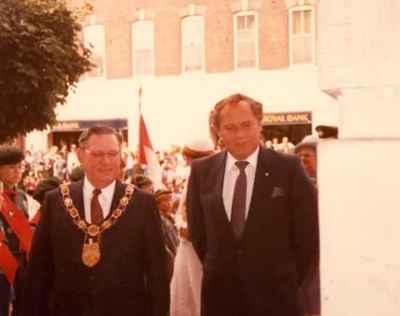 <b>Visit from the Governor General Ed Schreyer -1983<b>