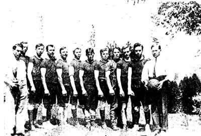 <b>Precious Corners Football Team of 1914 (Bethesda Football Players) - 1914<b>