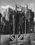 Cairn of Peace and Golden Plough dedication