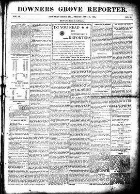 Downers Grove Reporter, 10 May 1895