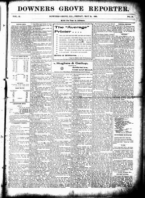 Downers Grove Reporter, 24 May 1895