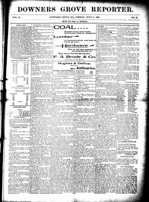 Downers Grove Reporter, 5 Jul 1895