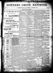 Downers Grove Reporter, 3 Oct 1895