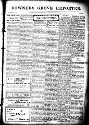 Downers Grove Reporter, 20 Feb 1896