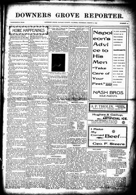 Downers Grove Reporter, 6 Mar 1896