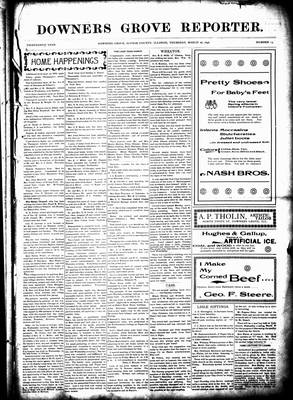 Downers Grove Reporter, 26 Mar 1896