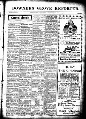 Downers Grove Reporter, 30 Apr 1896