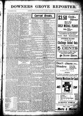 Downers Grove Reporter, 6 Aug 1896