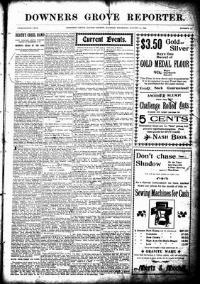 Downers Grove Reporter, 20 Aug 1896