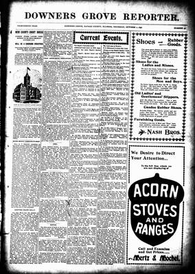 Downers Grove Reporter, 1 Oct 1896