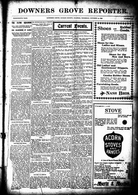 Downers Grove Reporter, 22 Oct 1896