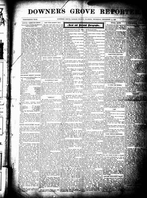 Downers Grove Reporter, 17 Dec 1896