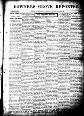 Downers Grove Reporter, 28 Jan 1897