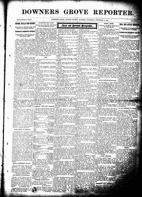 Downers Grove Reporter, 4 Feb 1897