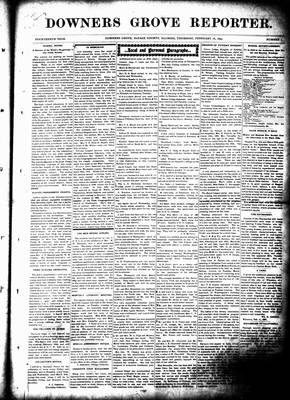 Downers Grove Reporter, 18 Feb 1897