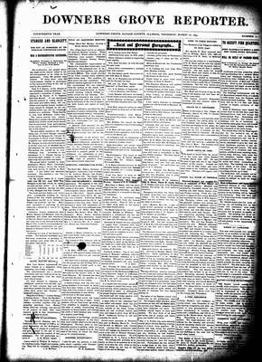 Downers Grove Reporter, 18 Mar 1897