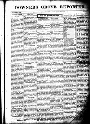 Downers Grove Reporter, 25 Mar 1897