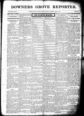 Downers Grove Reporter, 24 Jun 1897