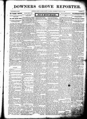 Downers Grove Reporter, 26 Aug 1897