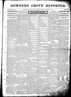 Downers Grove Reporter, 30 Sep 1897