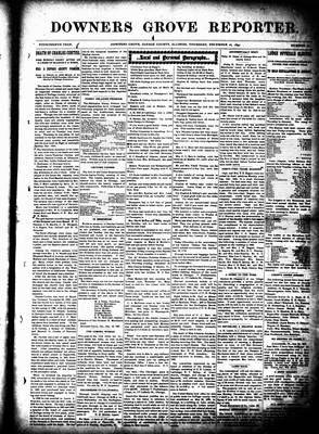 Downers Grove Reporter, 16 Dec 1897