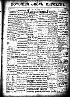 Downers Grove Reporter, 3 May 1900