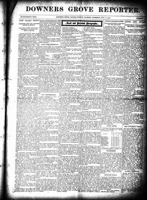 Downers Grove Reporter, 10 May 1900