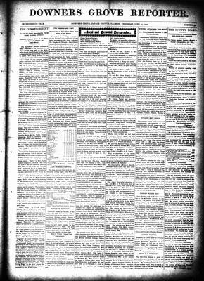 Downers Grove Reporter, 21 Jun 1900