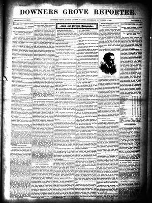 Downers Grove Reporter, 6 Sep 1900