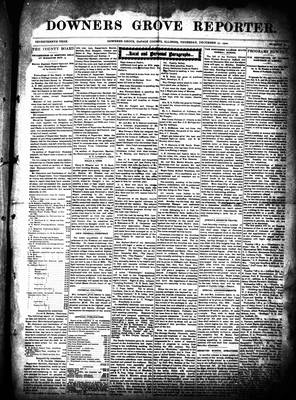 Downers Grove Reporter, 27 Dec 1900