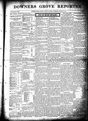 Downers Grove Reporter, 31 Jan 1901