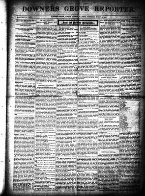 Downers Grove Reporter, 7 Mar 1901