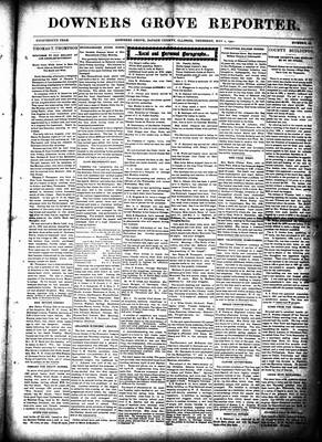 Downers Grove Reporter, 2 May 1901