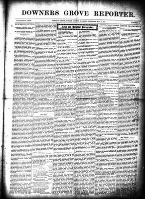 Downers Grove Reporter, 9 May 1901